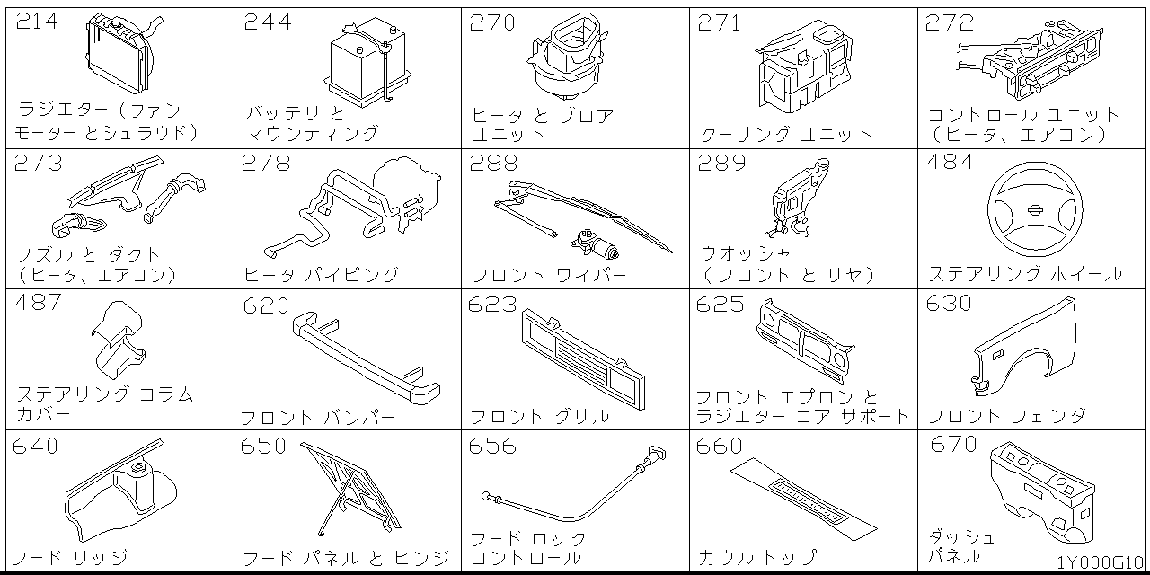 Body parts Y1