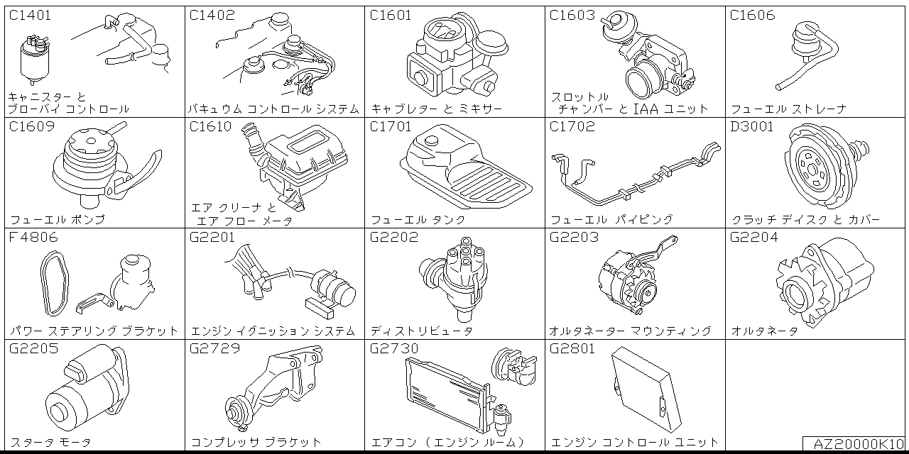 Engine and fuel system Z2